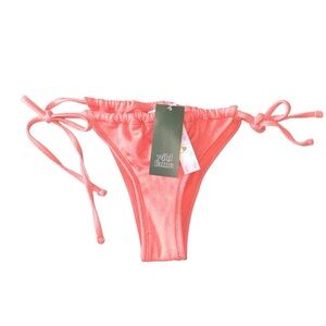 Wild fable pink shimmering bikini bottom size XS